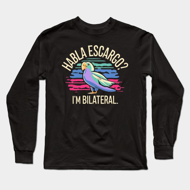 Bilingual Long Sleeve T-Shirt by Jason's Finery